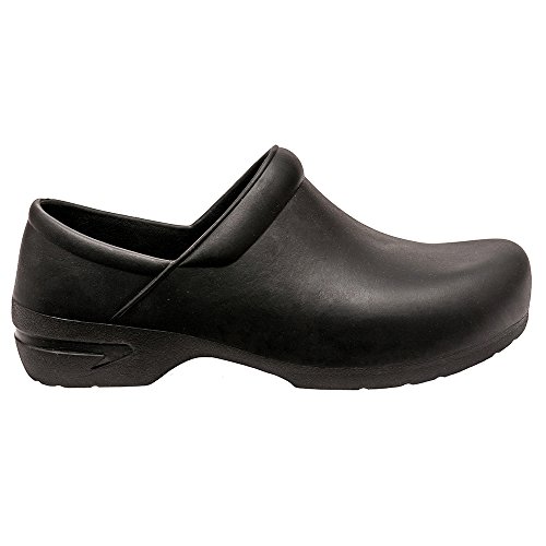 Basics By Allheart Unisex Closed Back Clog Black