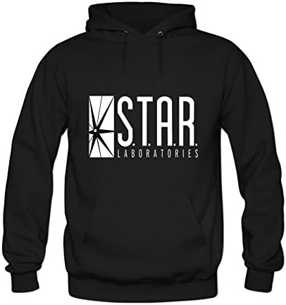 Women's Sweatshirt STAR Lab Hoodies M Black