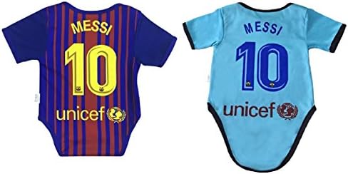 World Cup Baby New Lionel Messi #10 Soccer Jersey Baby Infant and Toddler Onesie Romper Premium Quality