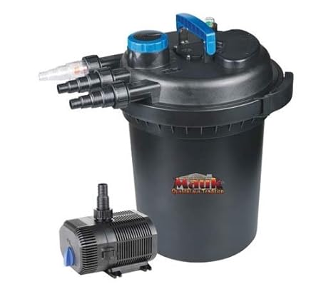 MAUK XL UVC Teichdruckfilter Set 13 Watt bis 16.000 Liter Teich