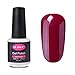 CLAVUZ Burgundy Nail Polish Soak Off UV LED Gel Nail Varnish Professional Salon Beauty Manicure Art Lacquer 8ML