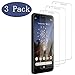 [3 Pack] Compatible with Google Pixel 3a Screen Protector,Suplasway [Bubble Free] [Easy Installation][HD-Clear][Anti-Scratch] Tempered Glass Screen Protector Film for Google Pixel 3a