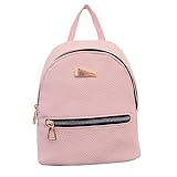 AutumnFall Women Casual Backpack Rucksack Cute School Backpack (Pink)