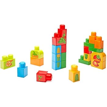 Mega Bloks First Builders Stacking Snacks Building Kit