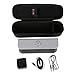 Khanka Hard Storage Carrying Travel Case Bag for Wireless Bluetooth Speakers TaoTronics 20W Boom X Premium Wireless Stereo ( TT-SK06 ) - Black