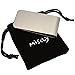 Miscly Stainless Steel Money Clip & Credit Card Holder - Velvet Carrying Bag Included