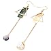 Korean Style Creative Geometry Design with Long Pendant Ear Clips / Earrings for Women's Accessories (Ear Hook)