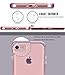 iPhone 8 Case, iPhone 7 Cover, Ansiwee Reinforced Frame Crystal Highly Durable Shock-Absorption Flexible Soft Rubber TPU Bumper Hybrid Protective Case for Apple iPhone 7 and iPhone 8 4.7
