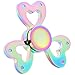 101Bsboy Toy Dazzle Fidget Spinner - Ultra Fast Bearings - EDC Finger Focus Toy - for Kids Adults Autism Stress Reducer (Heart)