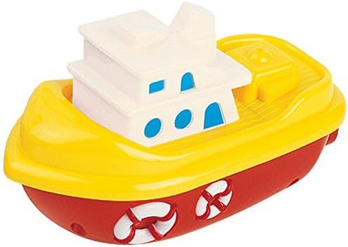 Navystar Wind Up Tug Boat Baby Toy (Colors May Vary) by Navystar