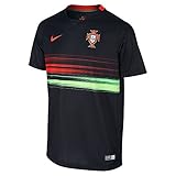 Nike Youth 2015 Portugual Away Black/Challenge Red Jersey