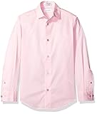 Calvin Klein Boys' Long Sleeve Solid Stretch Poplin Shirt