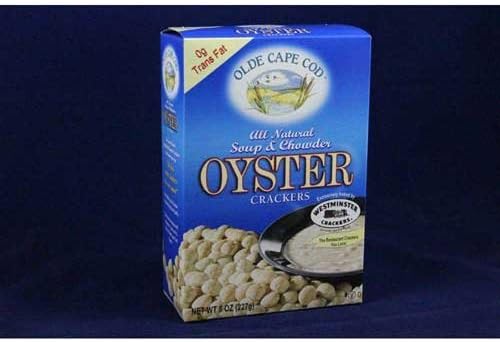 Westminster Cracker Olde Cape Cod Oyster Crackers, 8 Ounce -- 12 per case.