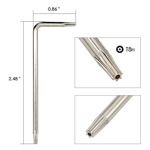 Precision Triwing Screwdriver Compatible With Nintendo, 3.8mm and 4.5mm Security Screwdriver Full Torx Screwdriver Game Bit Tool Set For Nintendo Switch/Nintendo Wii/DS Lite/GBA, Xbox - Thumbnail 5