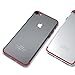 DTTO for iPhone 8 Case, iPhone 7 Case, [Lightening Series] Clear Style Slim Fit Soft Gel TPU Bumper Anti-Scratch Cover Electronic Engraving Apple iPhone 4.7 Inch Case for iPhone 7/8, Bright Red