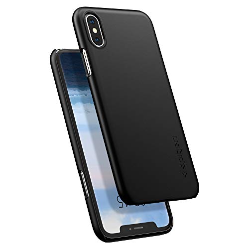 Spigen Thin Fit iPhone X Case with SF Coated Non Slip Matte Surface for
