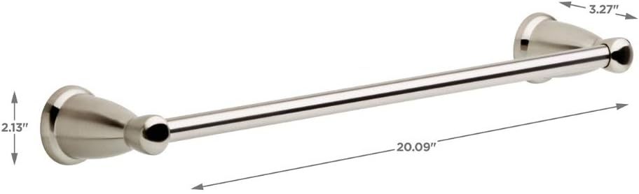 Franklin Brass KIN5PC-SN Kinla 5-Piece Bath Hardware, Satin Nickel Towel Bar Accessory Set, Kit - - 