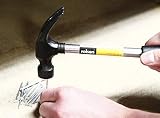 Rolson 10334 8 oz Tubular Steel Claw Hammer MicroFinish Grip Ergonomic view 5