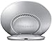 Samsung Qi Certified Fast Charge Wireless Charging Pad + Stand - Supports wireless charging on Qi compatible smartphones - Silver