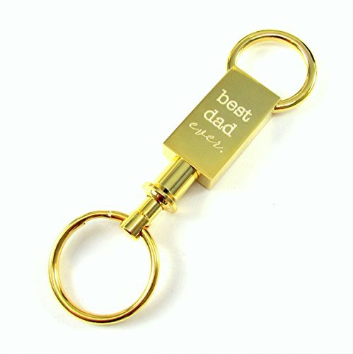Best dad ever key fob, keyring, Father's Day gift