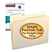 Smead File Folder, 1/3-Cut Tab, Left Position, Letter Size, Manila, 100 per Box (10331)
