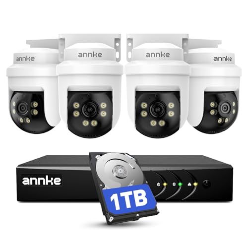 ANNKE 8CH 5MP Wired Outdoor Security Camera