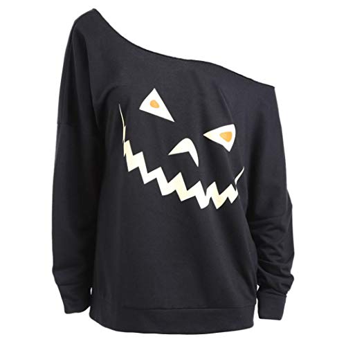 image for DEATU Womens Halloween Tops Clearance Sales! Ladies Teen Halloween Lon