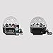 Adsled 9 LED Remote Control DMX 512 Crystal Magic Ball Effect Light Digital Disco Dj Stage Lighting US Plug