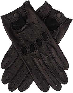 Lundorf Mary Women´s Italian Leather Driving Gloves With Button Closure