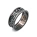 yehert Dark Souls III Dark Moon Vintage #9 Zinc Alloy Ring