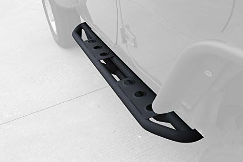 AB Offroad Side Bar With Step Plate For Jeep Wrangler 07-17 JK 4 Door - Pair