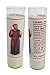 Saint Francis of Assisi 2 Candles with Prayer and a Paperback Collection of Prayers Pamphlet
