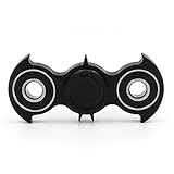 heytech Hand Spinner Bat style Fidget Toy EDC High Speed Spins Ceramic Bearing Ceramic Bearing For Anxiety, Focusing, ADHD, Autism(Black)