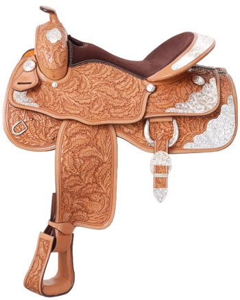 Silver Royal Premium Royal Oak Silver Show Saddle