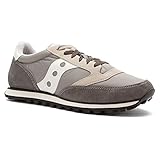 Saucony Originals Women's Jazz Low Pro Classic Retro Sneaker, Grey/White, 11 M US