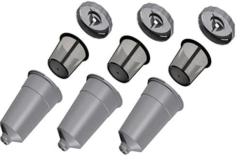 3 Pack My K-Cup Reusable Replacement Coffee Filter Refillable Holder