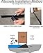 Vat Industries - Universal Weather Stripping Seal for Garage Door Threshold - 11/16 Inch Thick 20 Feet Length