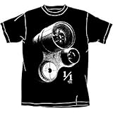 ボトムズ 実物大ターレット Tシャツ ブラック ： サイズ M