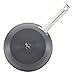 Ayesha Curry Home Collection Hard Anodized Nonstick Frying Pan / Fry Pan / Hard Anodized Skillet Set - 9.25 Inch and 11.5 Inch, Gray