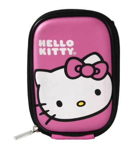 Hello Kitty Hard Shell Camera Case - Pink (4.25" x 3.25" x 1.25")