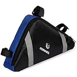 BicycleStore&reg; Waterproof Bike Bicycle PVC Front Tube Triangle Frame Bag Outdoor Bicycle Accessories Orange Blue