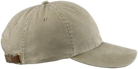 AdamsUnisex 6-Panel Low-Profile Washed Pigment-Dyed Cap