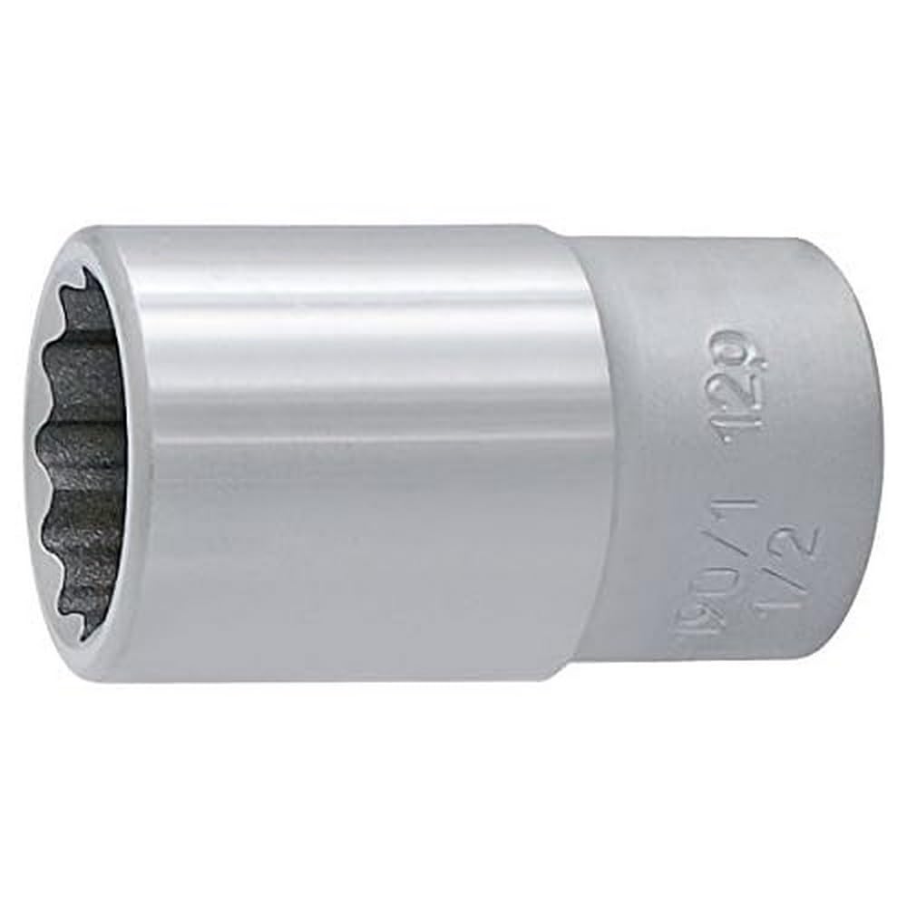Unior 190/1 12P 12 Kantsteck Wrench with Internal Square 1/2 Inch Drive 36 mm