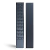 Employee Time Card Rack, 25-Slot Wall Mount Metal