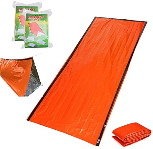 Flytool Emergency Sleeping Bag Survival Thermal Waterproof Lightweight Bivy Sack