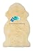 New Zealand Lambskin for Baby, 100% Natural & Luxuriously Soft Shorn Wool, Soothing Comfort Year Round, Medium Size