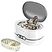 Aucma Ultrasonic Cleaner Professional Ultrasonic Jewelry Cleaners with Digital Timer for Jewellery Eyeglasses Lenses Necklaces Watches Rings Denture Coins, 20 Oz (Grey)