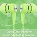 Earbuds,Earphones,Pasuwisma in-Ear Headphones Noise Isolating,Compatible with iPhone,iPod,iPad,MP3 Players,Samsung Galaxy,Nokia,HTC,etc 4pack (Candy1)