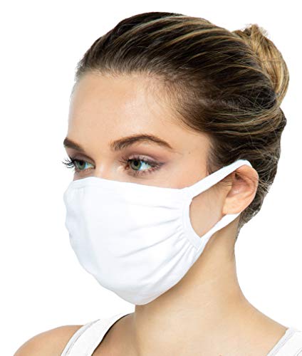 SAMBUYA Cloth Reusable Washable Face Mask with Filter Pocket | Anti-Microbial Comfortable Breathable 3-Layer 100% USA Cotton Fabric | Adult Unisex
