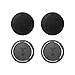 NCElec 50.5mm Car Wheel Center Hub Caps Cover 4pcs